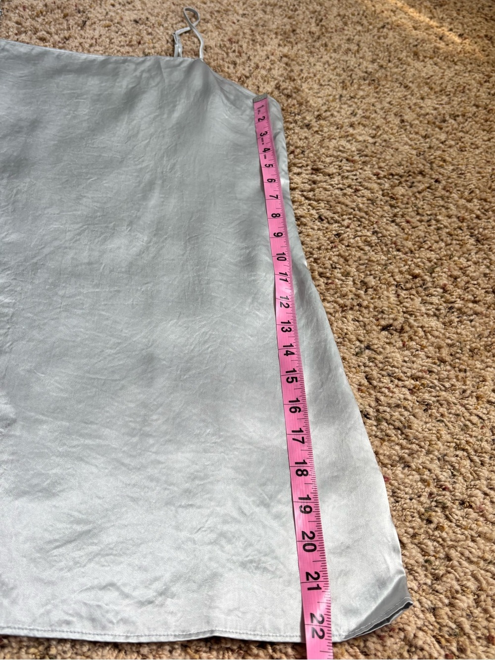 Silver Slip Dress - Picture 8 of 9